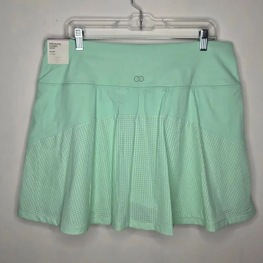 NWT CALIA Golf high rise flounce skort skirt - mint tourmaline green - XXL 2XL - Picture 3 of 7